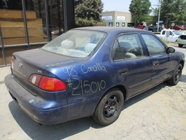 1998 TOYOTA COROLLA VE NAVY BLUE 1.8L AT Z15010